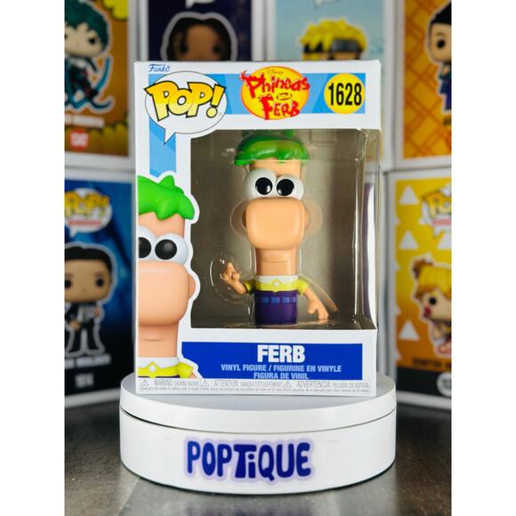Phineas and Ferb Ferb Funko Pop! #1628 - Picture 1 of 6